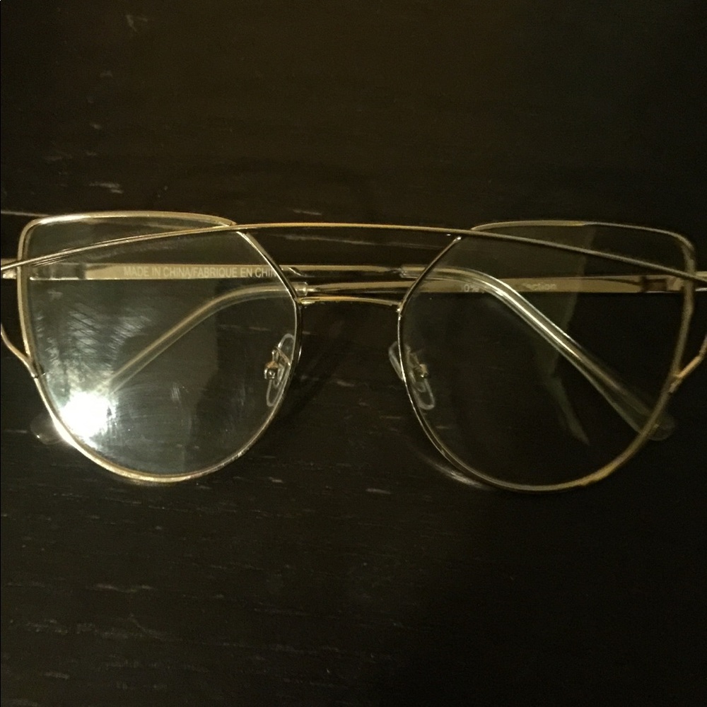 Clear sunglasses